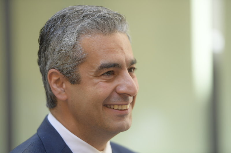 Energiminister Khashayar Farmanbar var Sveriges representant på energimötet i Marienborg. Arkivbild.