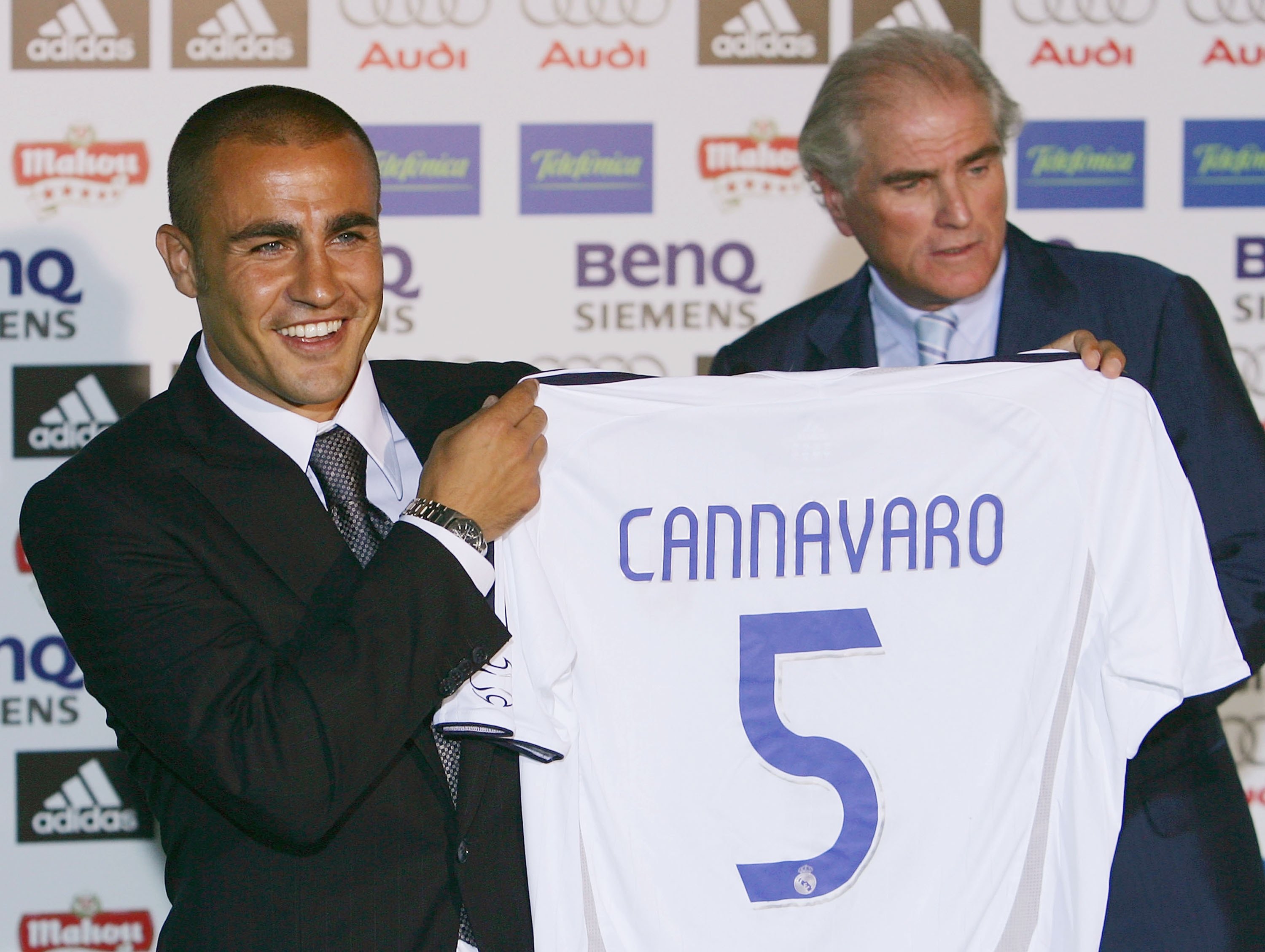 Efter calciopoli degraderas Juventus till Serie B och då lämnade Cannavaro och skrev kontrakt med spanska Real Madrid och stannade  tre säsonger. I Real vann Cannavaro två liga-guld.