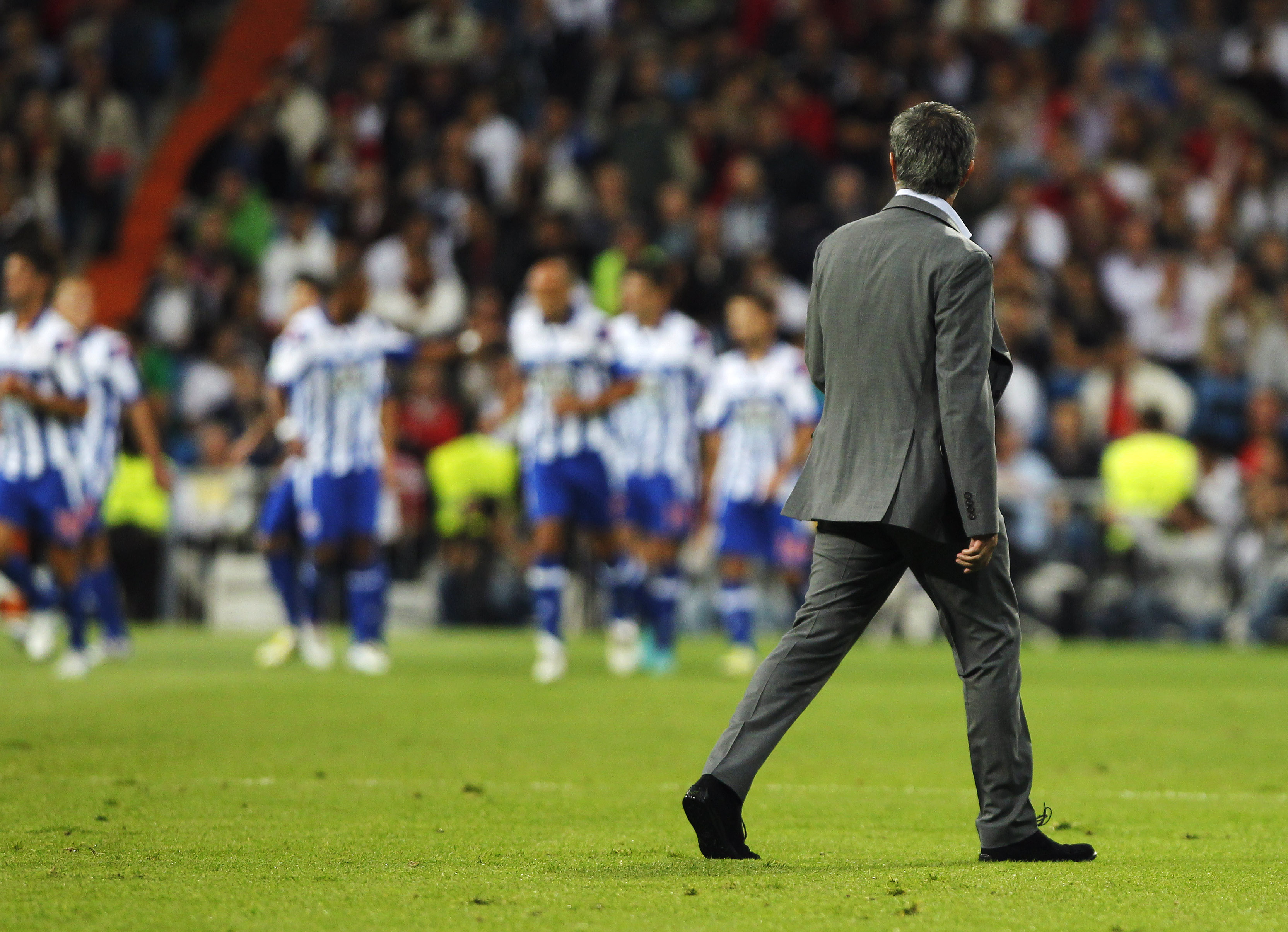 Deportivo la Coruna tog ledningen i början av matchen, sedan lade Madrid in sin sistaväxel.