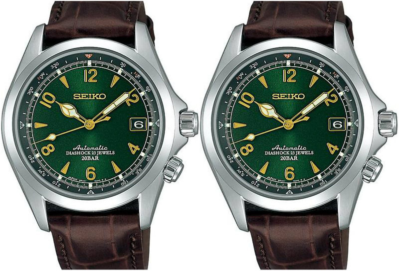 Seiko SARB017 herrklocka grön 