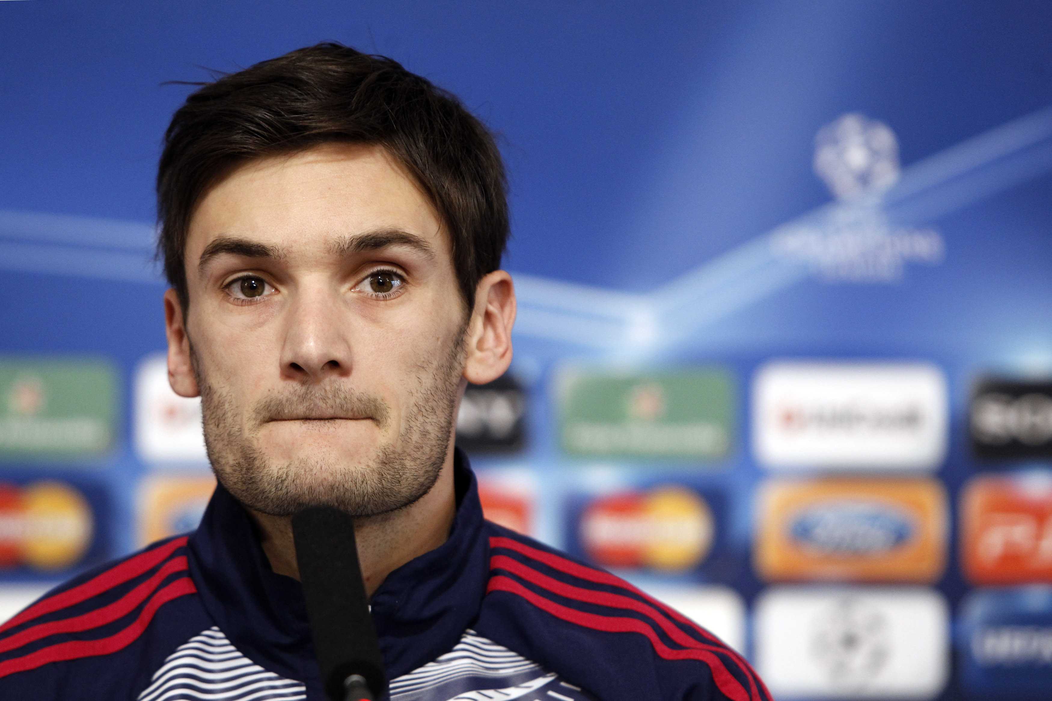 Hugo Lloris (Lyon) varm. Hugo Lloris (Lyon) varm.