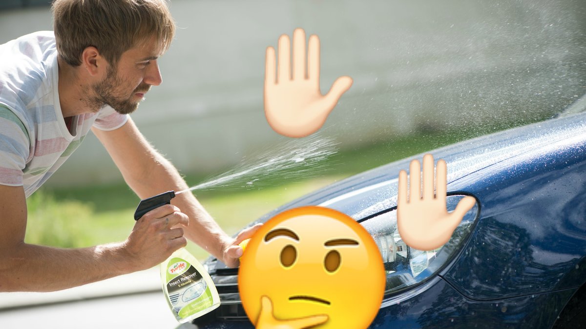 Tänk på det här när du tvättar bilen.