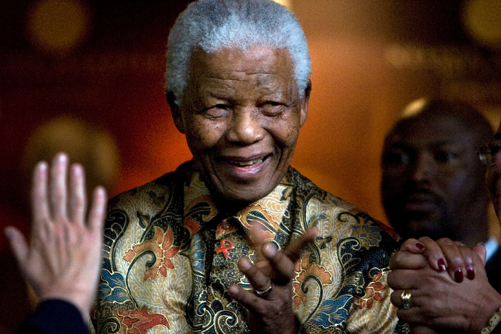 Nelson Mandela är idag 93 år gammal.