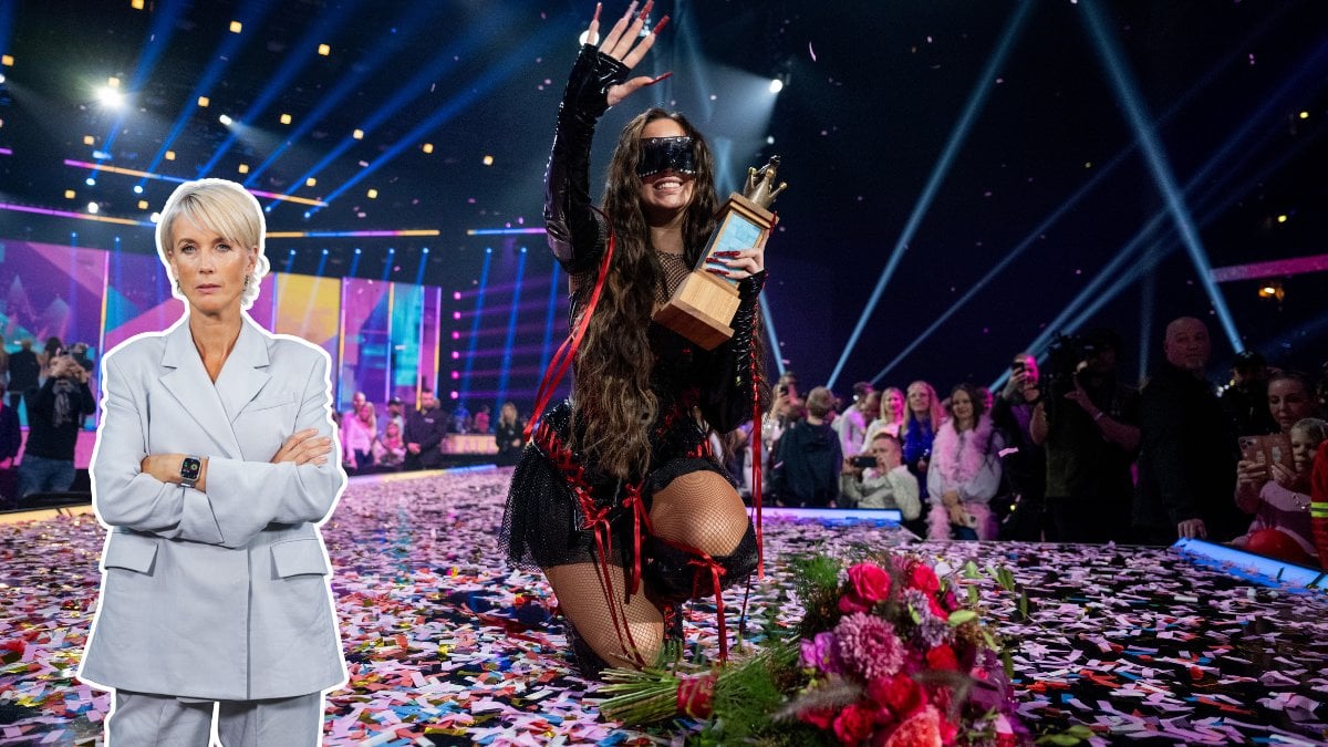 Därför vägrade Felicia svara på frågan i Nyhetsmorgon