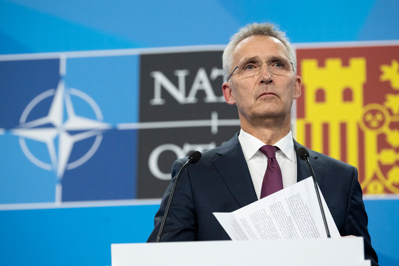 Natos generalsekreterare Jens Stoltenberg.