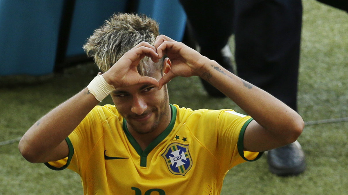 Neymar, Brasilien. 