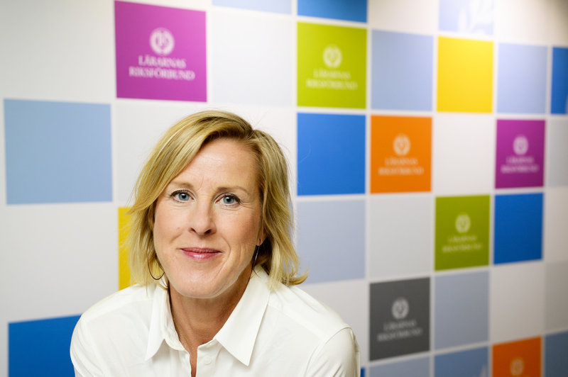 Åsa Fahlén, Lärarnas Riksförbunds ordförande. Arkivbild.