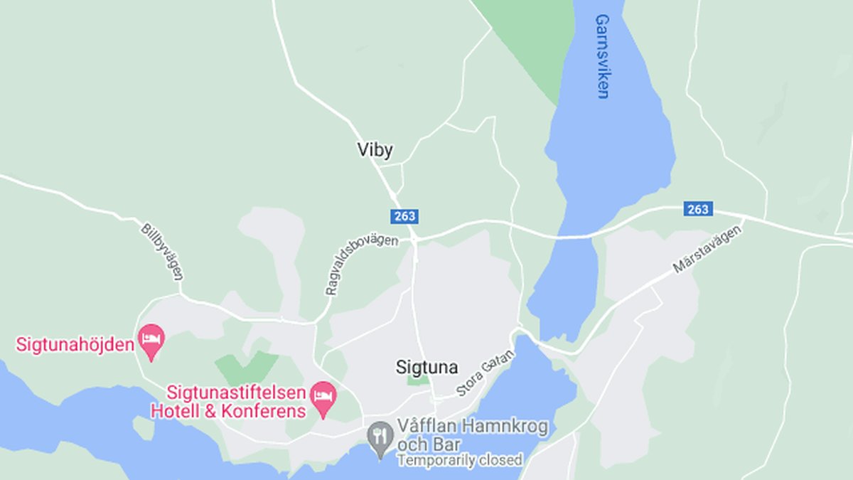 Google maps, Sigtuna