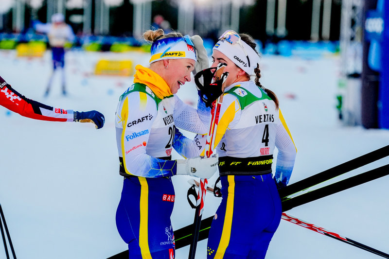 Jonna Sundling och Ebba Andersson är nominerade i flera kategorier. Men är inte på plats på Idrottsgalan.