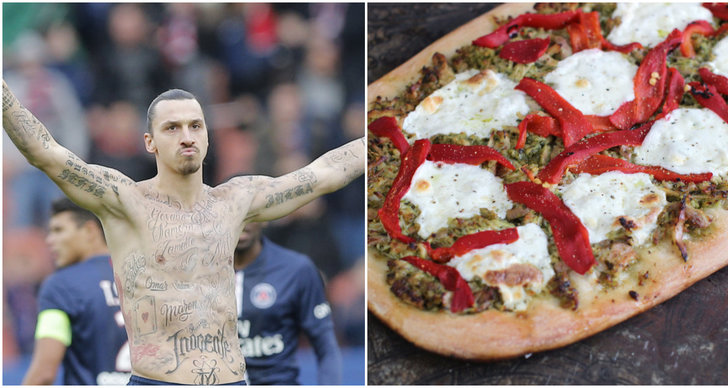 Zlatan Ibrahimovic, PSG, Pizza
