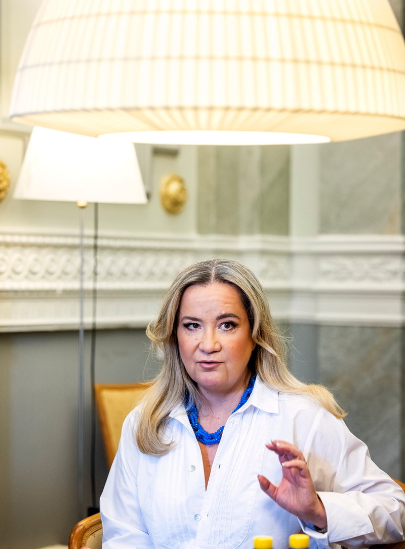 'Alla människor kan drabbas av olycka och du kan inte försäkra dig om att inget ont kommer att hända dina barn. Det är läskigt nog. Men det riktigt obehagliga skulle vara om de känner sig övergivna och ensamma', säger Malin Persson Giolito.
