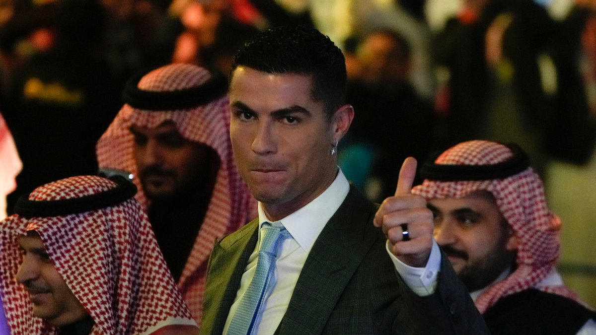 Cristiano Ronaldos flytt till Saudiarabien väcker frågor. Arkivbild.