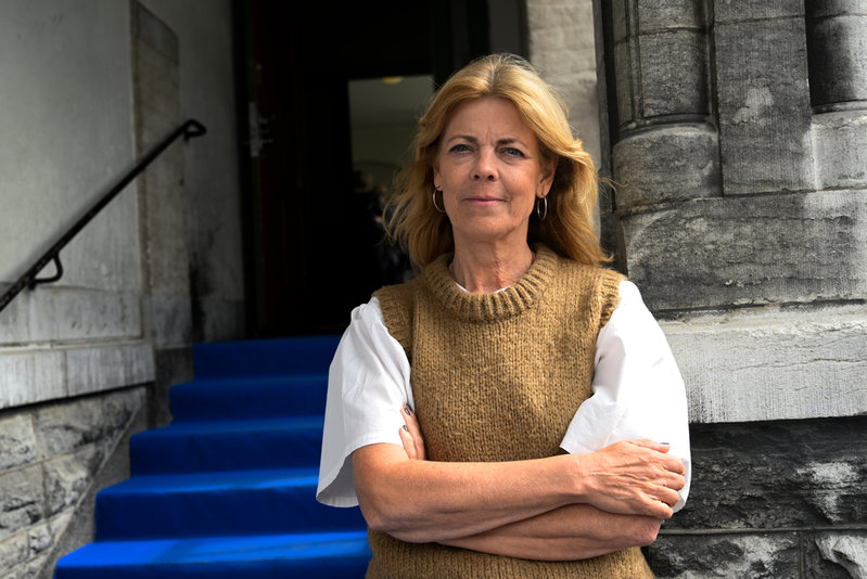 Svensk Dagligvaruhandels VD Karin Brynell under Almedalsveckan.