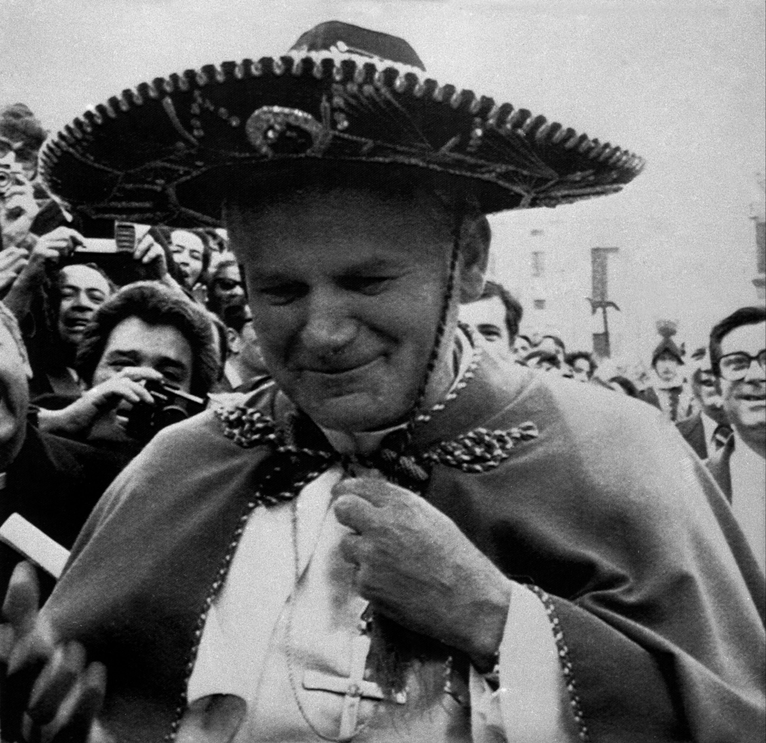 Påven i Monterey, Mexiko 1979.