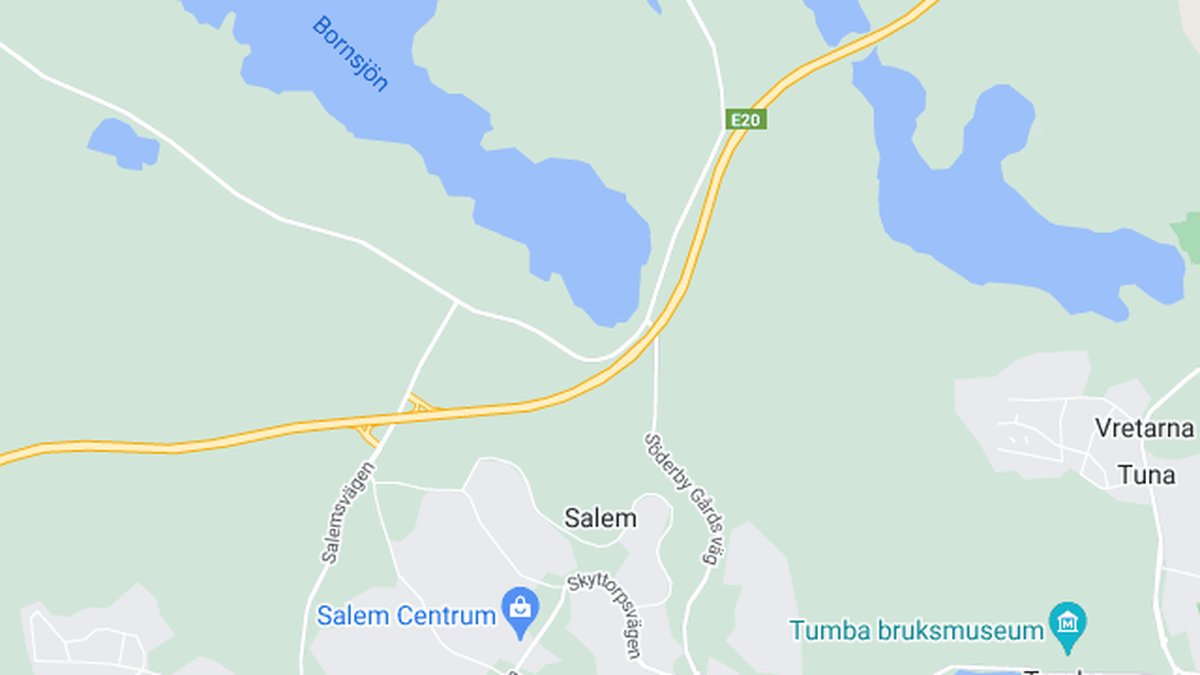 Polisen rapporterar om brand, Salem