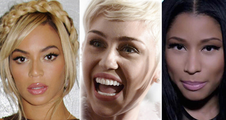 Kim Kardashian, Nicki Minaj, Miley Cyrus, Operationer