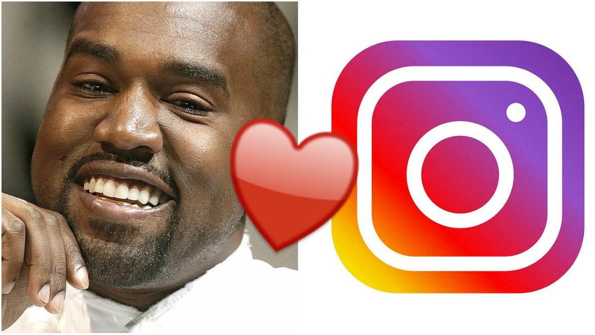 Kanye West har äntligen skaffat Instagram.