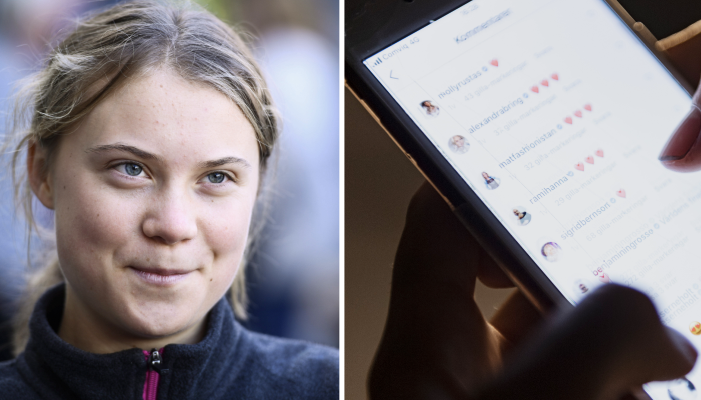 Fotboll, instagram, Greta Thunberg, ALS, TT, Axel Schylström