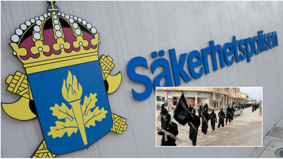 Säkerhetsnivån har höjts i Sverige. 