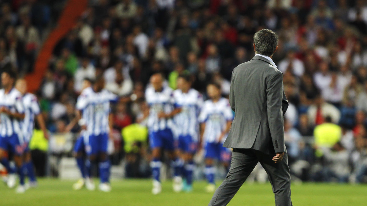 Deportivo la Coruna tog ledningen i början av matchen, sedan lade Madrid in sin sistaväxel.