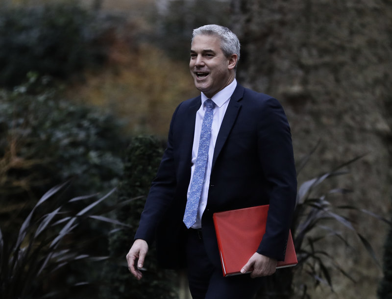 Steve Barclay, ny stabschef hos Boris Johnson. Arkivbild.