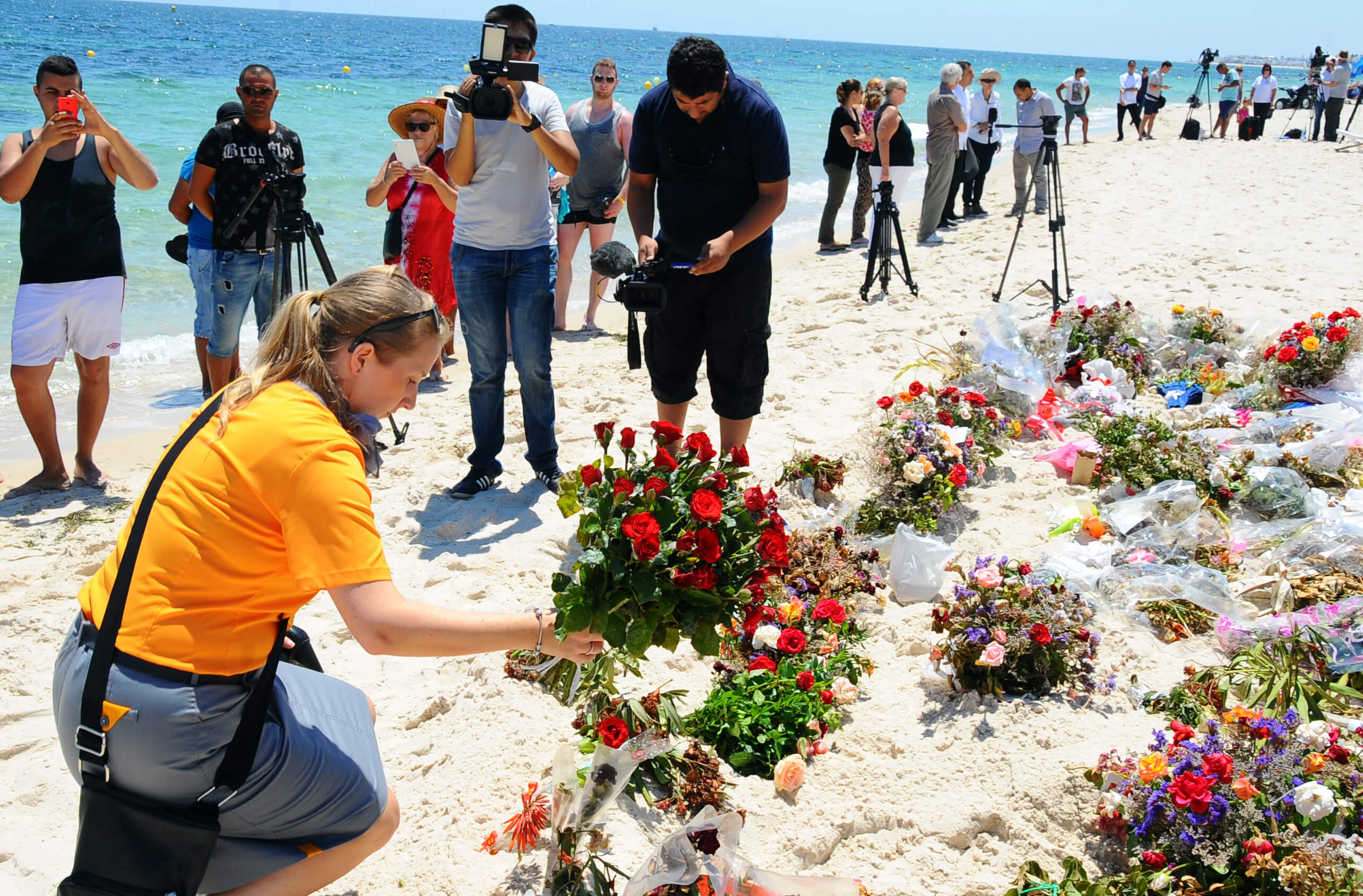 Den 26 juni attackerades turistorten Sousse. 38 personer dog i terrorattacken som riktades mot väst. 30 av de döda var brittiska medborgare. Den 26 juni attackerades turistorten Sousse. 38 personer dog i terrorattacken som riktades mot väst. 30 av de döda var brittiska medborgare.