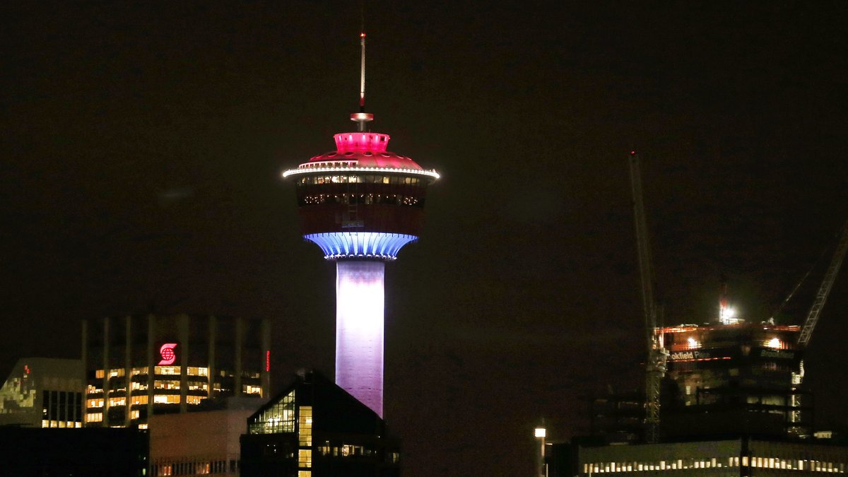 The Calgary Tower. 