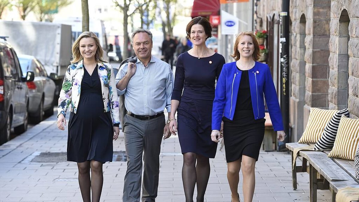 I Alliansen är tre av fyra partiledare kvinnor. 