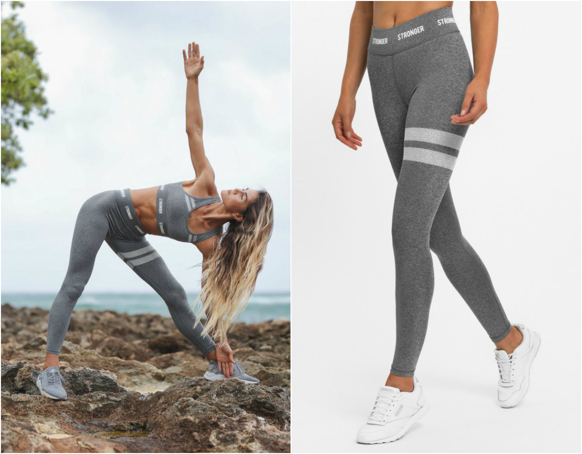 Gråa yogatights Gråa yogatights