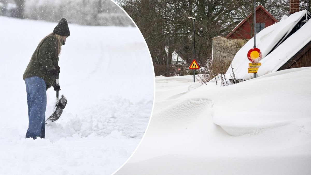 SMHI varnar för snö – här kommer det 10 centimeter ikväll