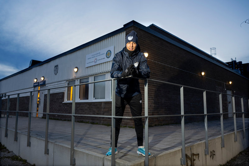 "Kan jag hjälpa ett barn, eller flera, att hålla sig borta från kriminalitet skulle det betyda allt", säger Nabil Bahoui.