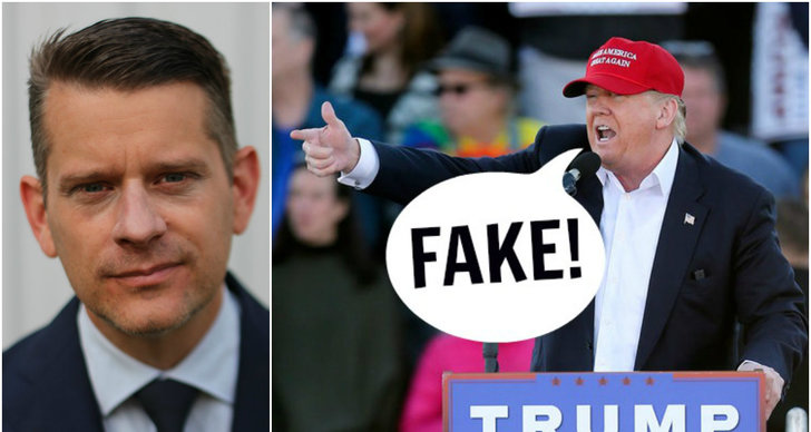 Donald Trump, Marcus Birro, Debatt, Fake news