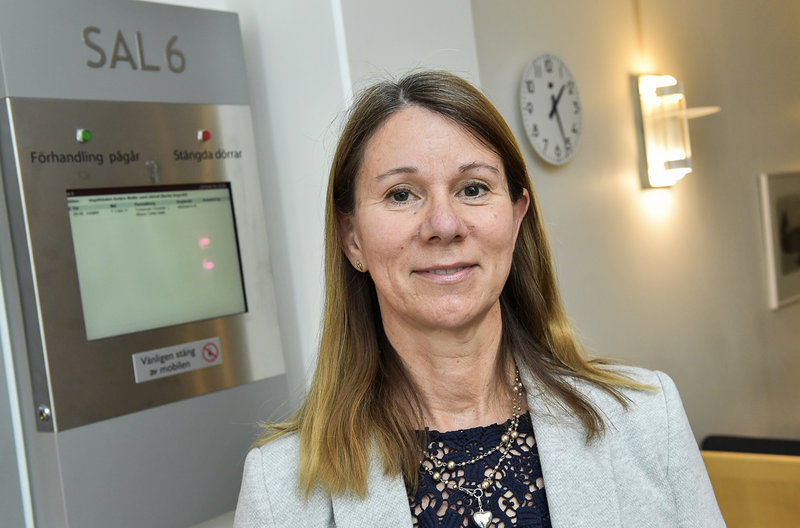 Cecilia Klerbro, lagman vid Nacka tingsrätt. Arkivbild.