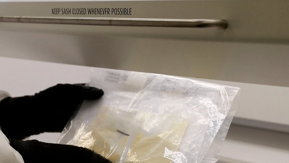 Stort beslag av dödsdrog i Sverige