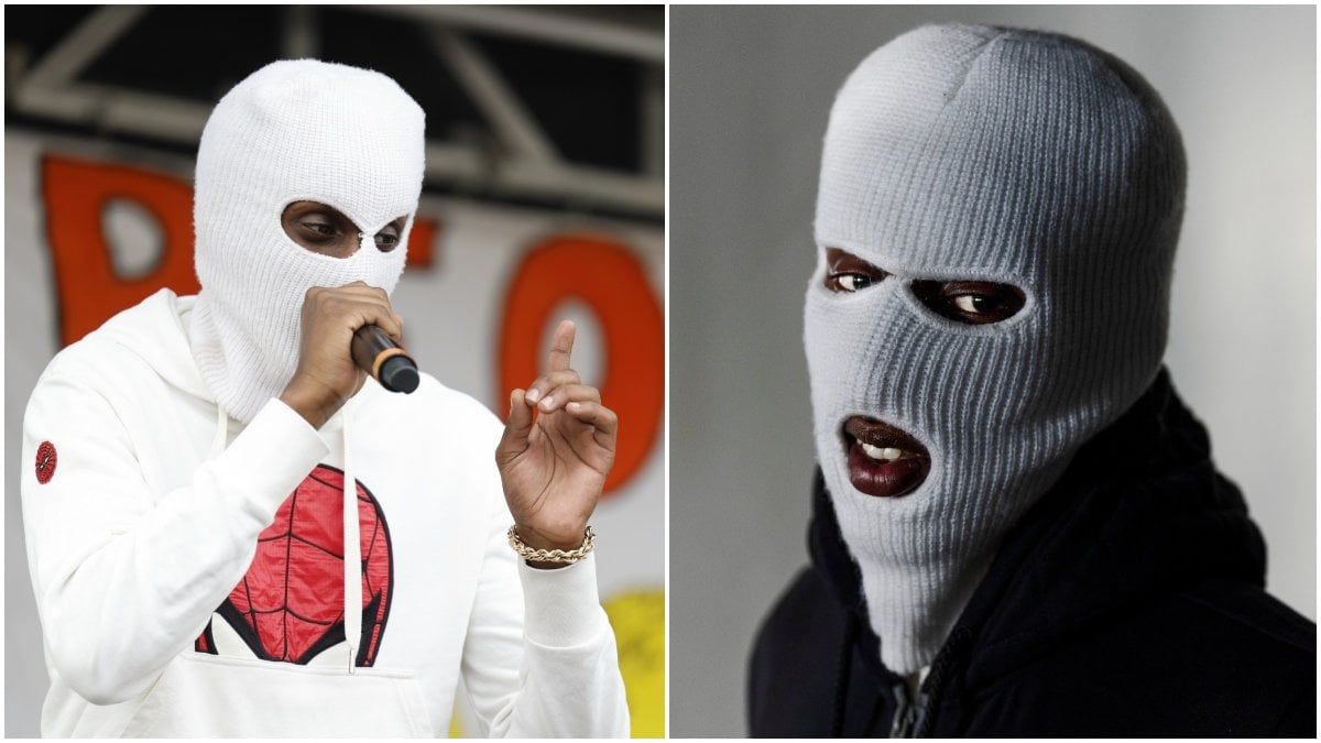 1.Cuz:s ikoniska skidmask såldes på auktion – artisten har stora skulder