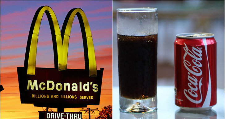McDonalds, Coca-Cola