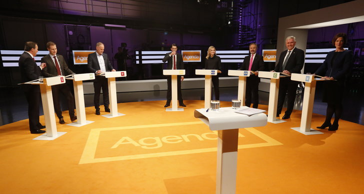 Partiledardebatt, Debatt, SVT