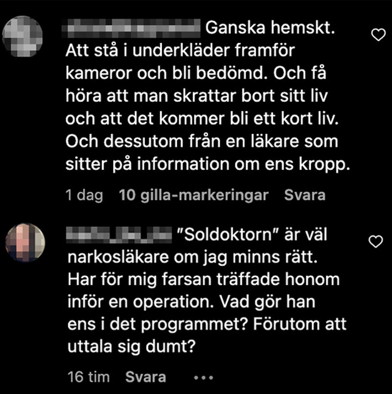 Ilska mot Biggest Loser Ilska mot Biggest Loser