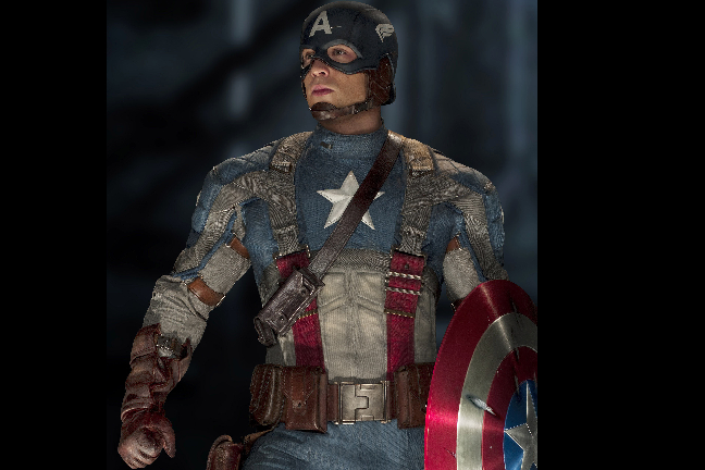 8. Dräkten som Chris Evans släpar runt på i "Captain America: The first avenger" är kanske inte är vad vi skulle beskriva som sexig. Att han ändå lyckas vara just det säger en hel del om ursprungsmaterialet.