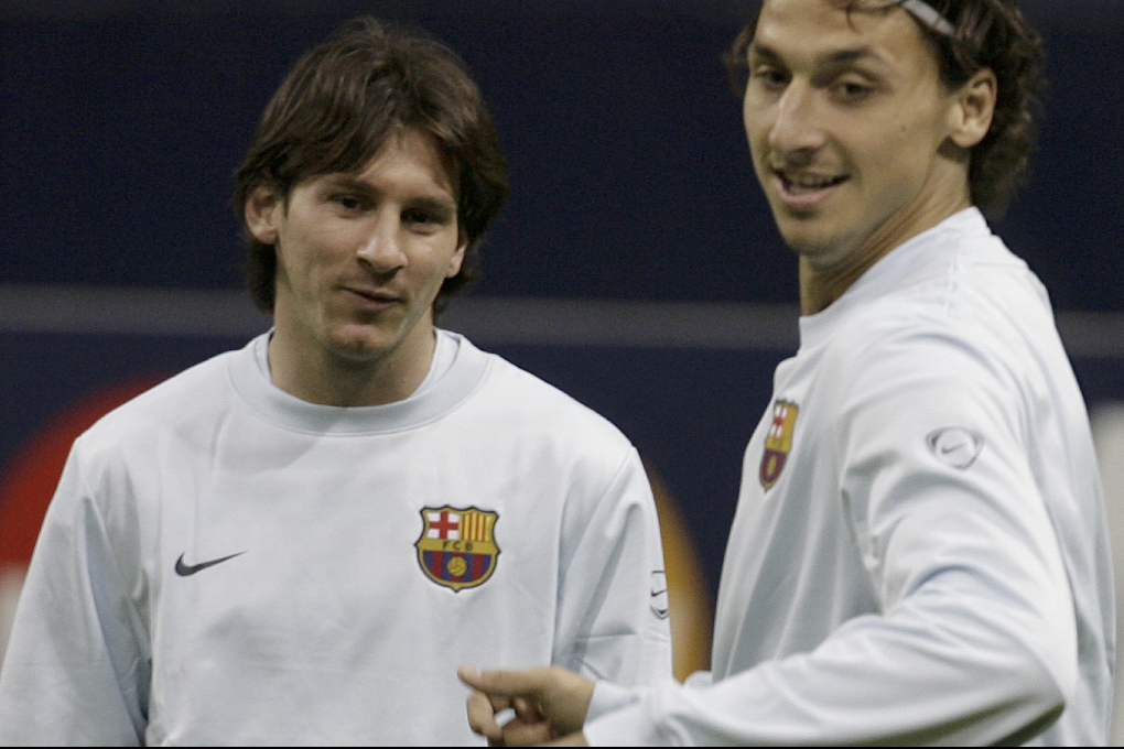 Zlatan och Messi är båda nominerade. 