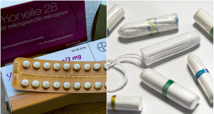 P-piller, Uppehåll, Läkemedelsverket, menstruation