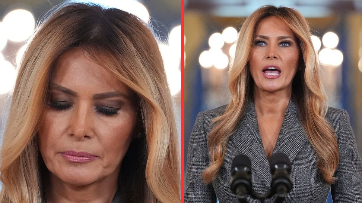 Melania Trump rasar: 