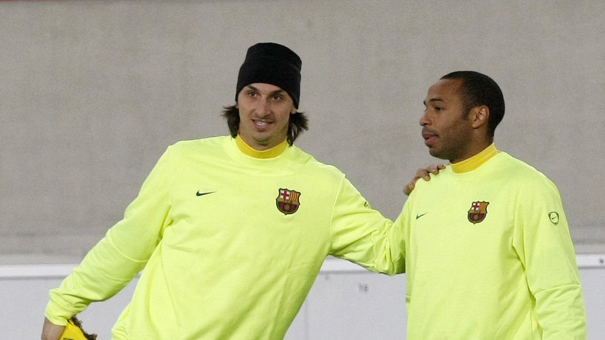 Henry och Zlatan är fortfarande goda vänner.