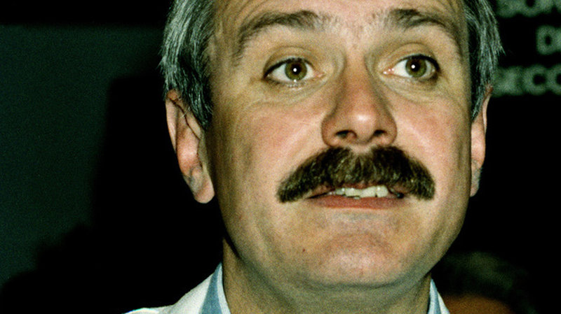 1994 fick den ryske regissören Nikita Michalkov – numera en känd Putinsupporter – en Oscar för filmen 'Brända av solen'. Arkivbild.