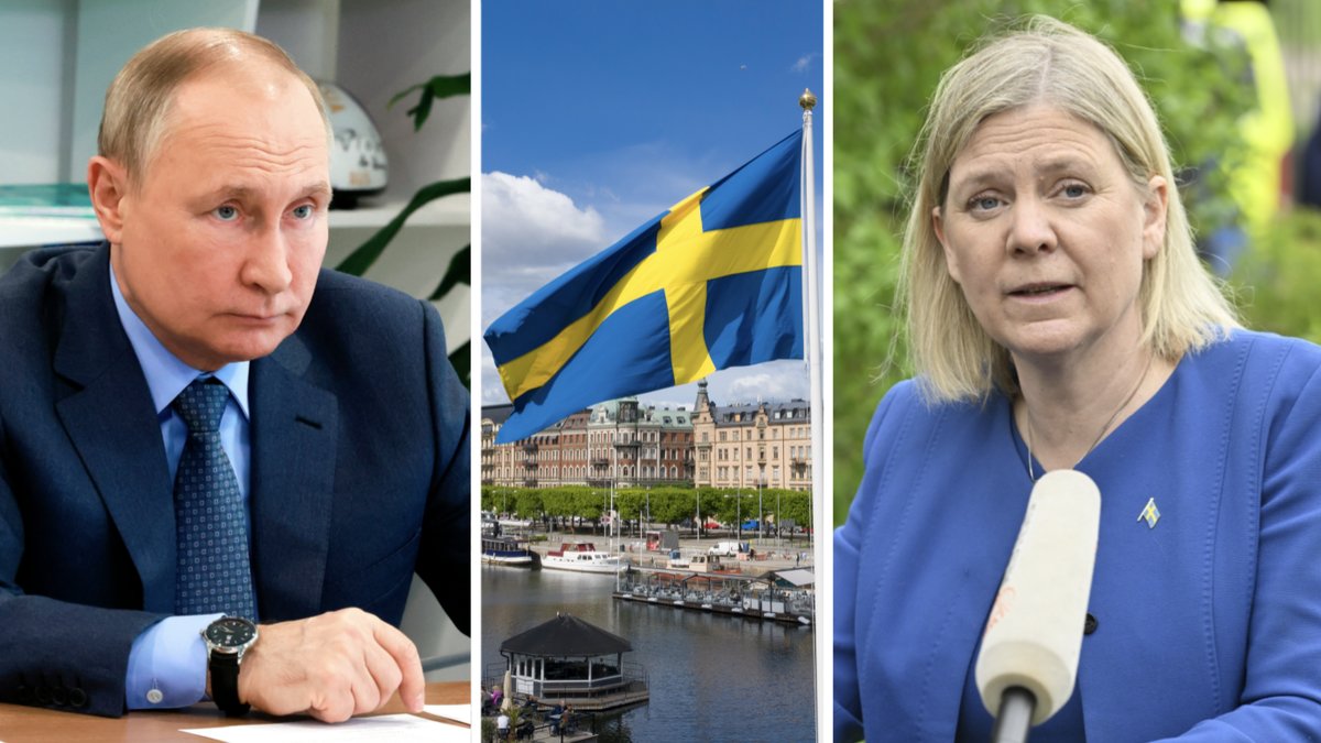 Rysslands svar på svensk Natoansökan.