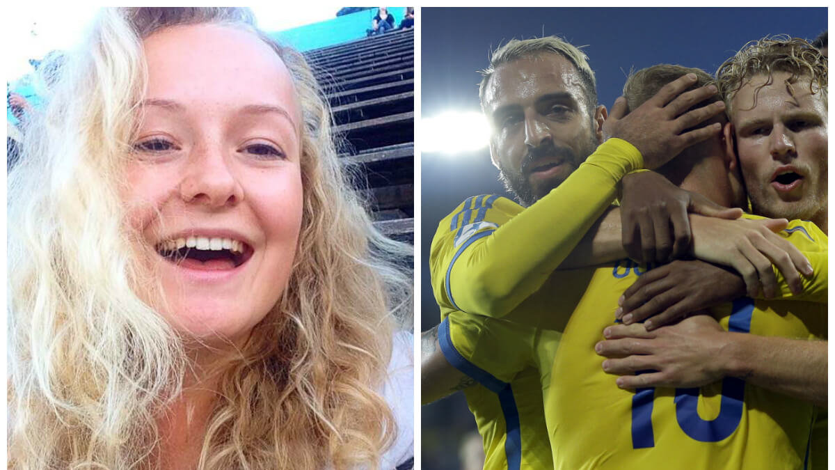 Vendela Ögren, 17 år, är trött på hur hon behandlas av män inom fotbollen.