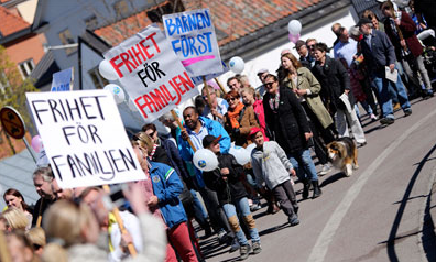 Demonstration, Göran Hägglund, Första maj