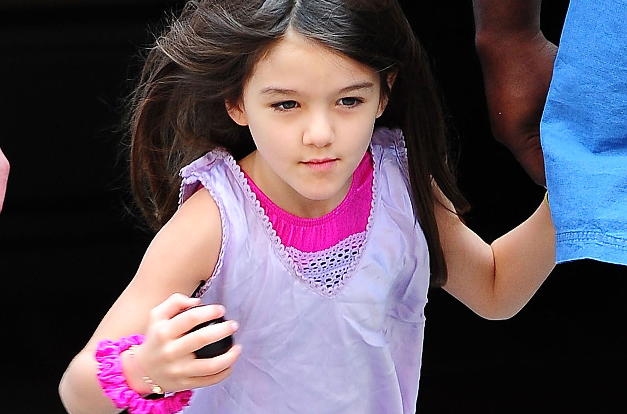 Suri Cruise, världens kanske mest bortskämda barn. Suri Cruise, världens kanske mest bortskämda barn.