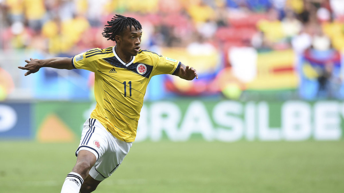 6. Juan Cuadrado, Colombia. Yttern har varit Colombias viktigaste spelare när sydamerikanerna har forcerat fram i VM hittills. Ett mål och tre målgivande passningar säger det mesta. 