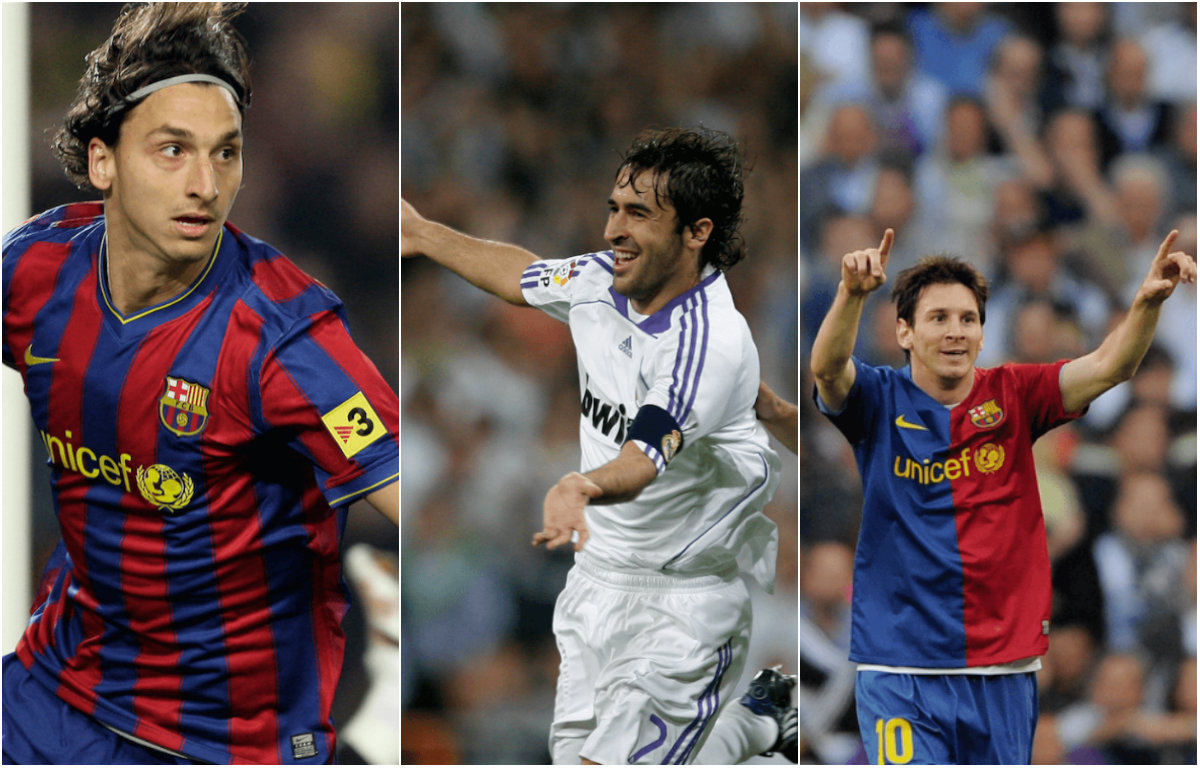Raul, Ronaldinho, Robben, Cristiano Ronaldo, Barcelona, Fotboll, Zlatan Ibrahimovic, Real Madrid, Lionel Messi